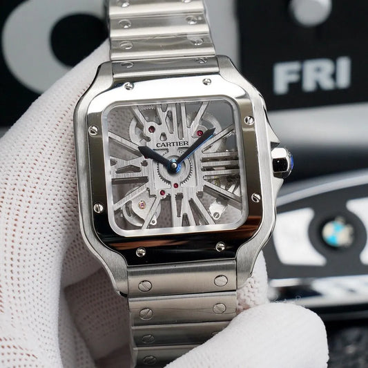 Cartier Santos Skeleton