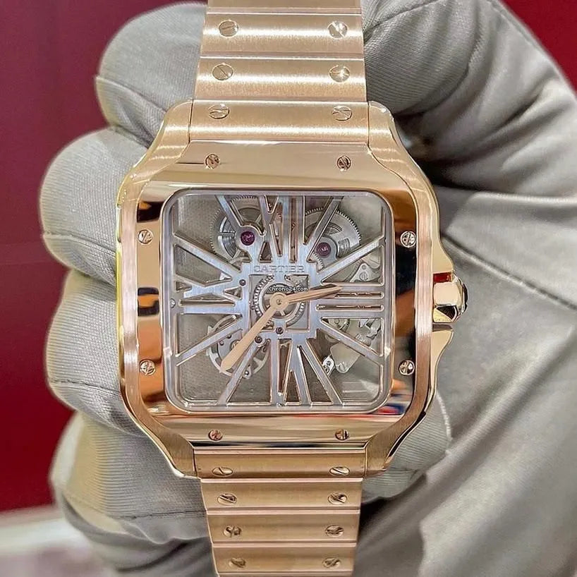 Cartier Santos Skeleton