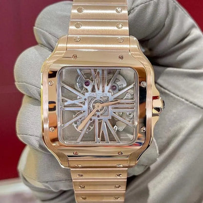 Cartier Santos Skeleton