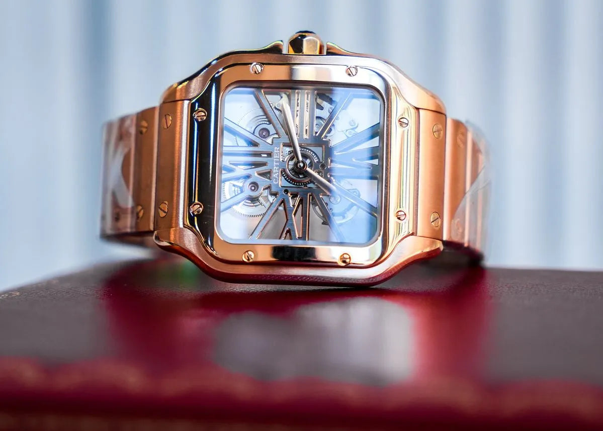 Cartier Santos Skeleton